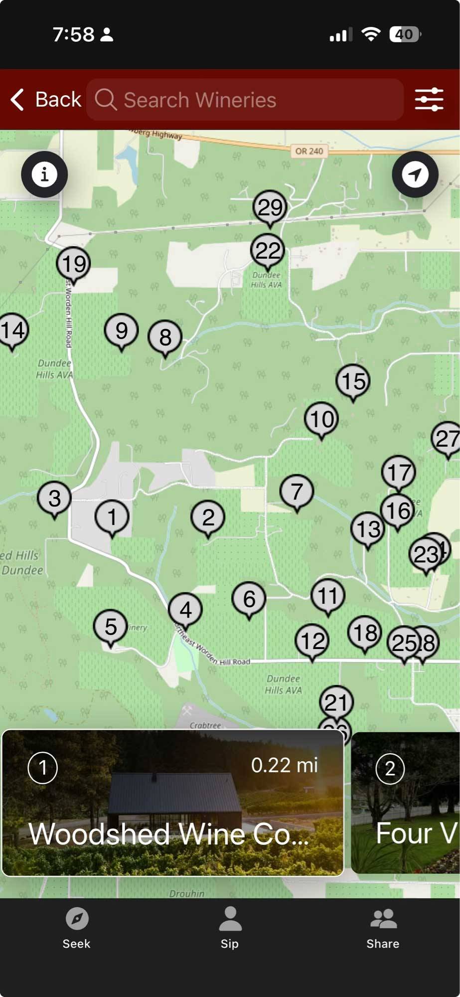 Browse the Map